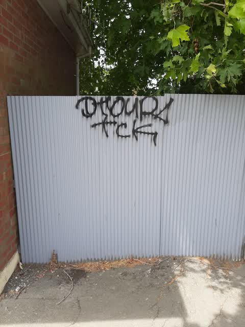 Graffiti — a report photo