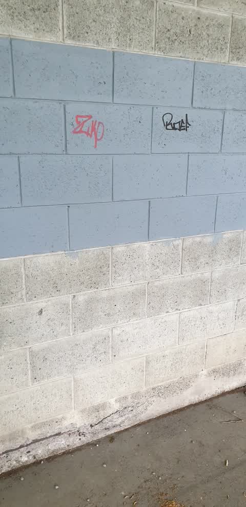 Graffiti, a report photo