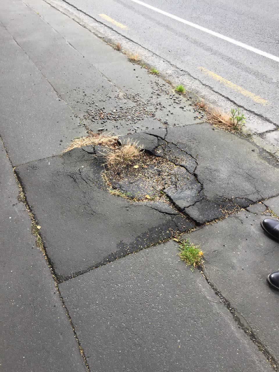 The photograph attached to this water supply report