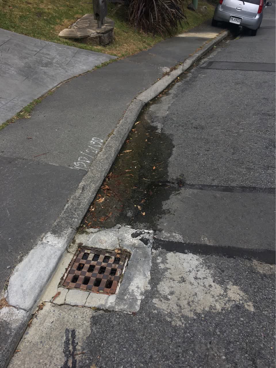 The photograph attached to this water supply report