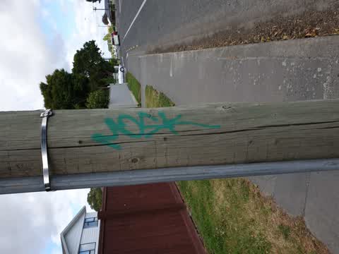 Graffiti, a report photo