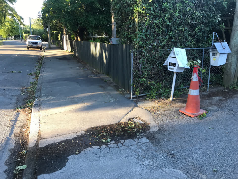 The photograph attached to this water supply report
