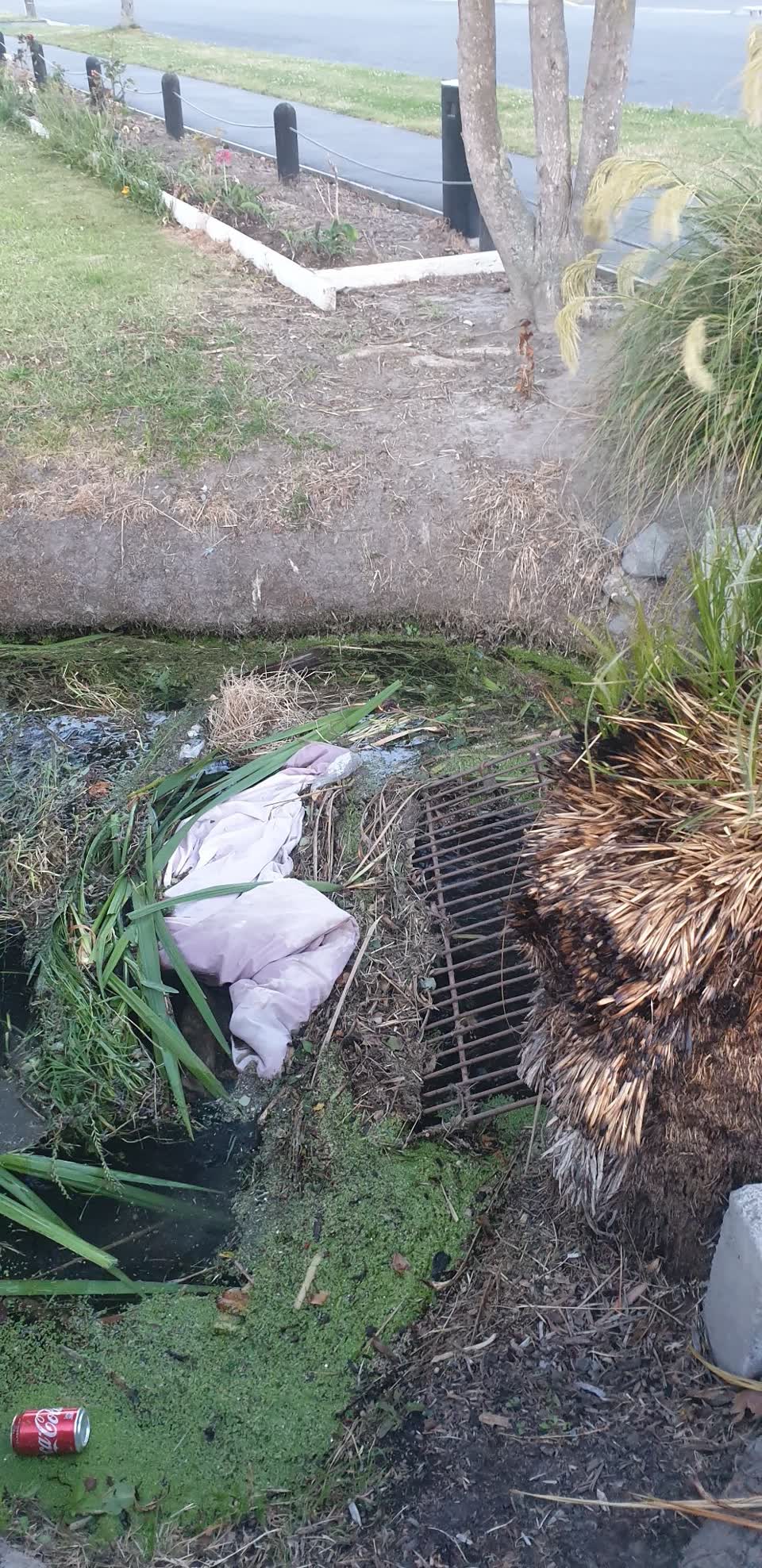 The photograph attached to this wastewater/stormwater report