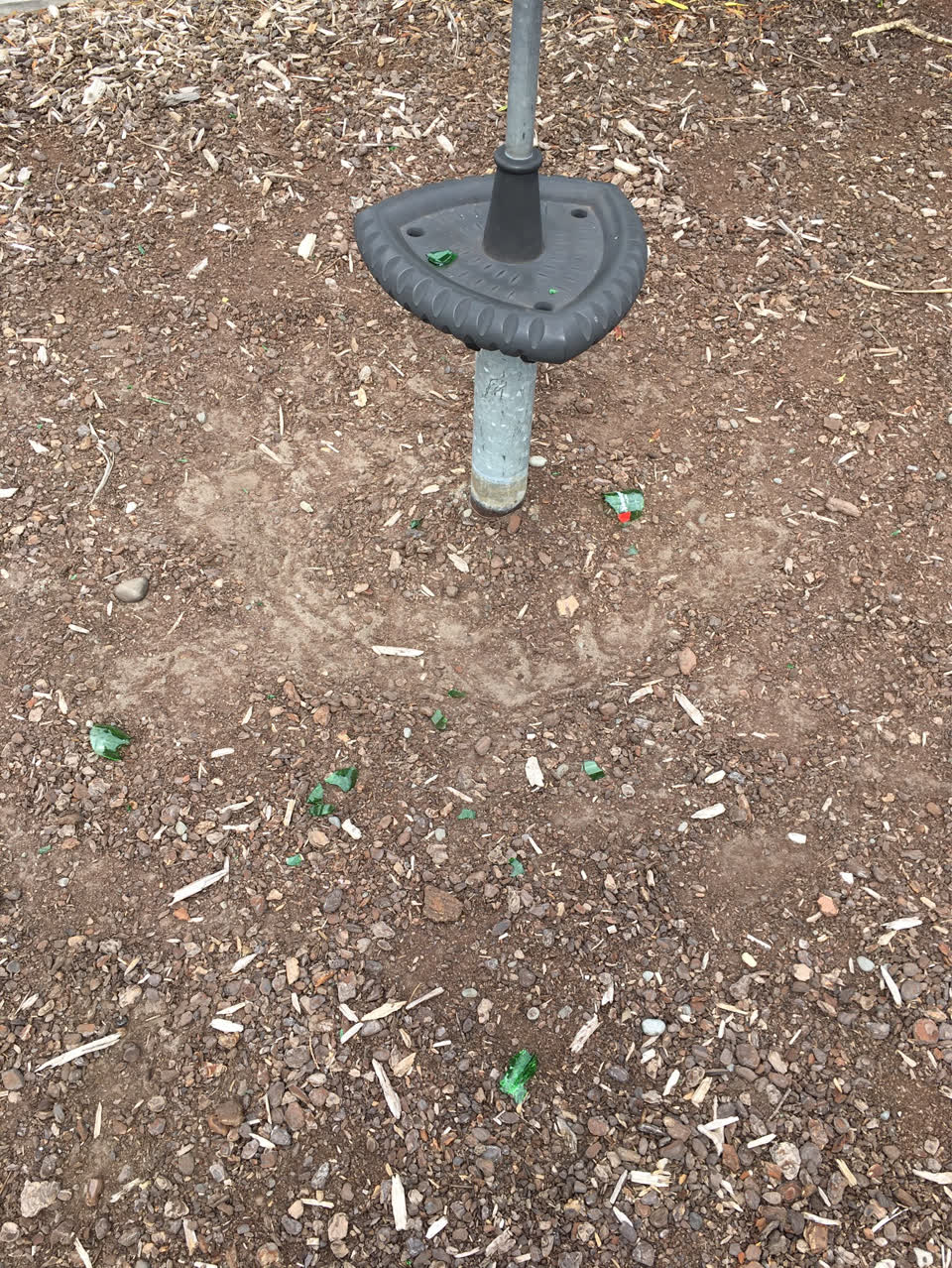 The photograph attached to this parks report