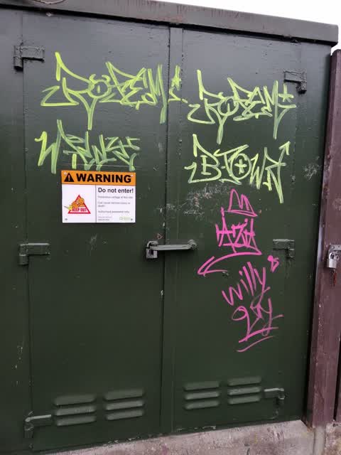 Graffiti — a report photo