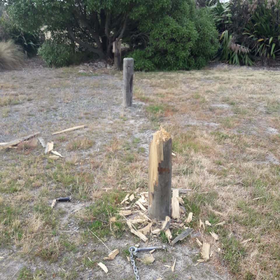 The photograph attached to this parks report