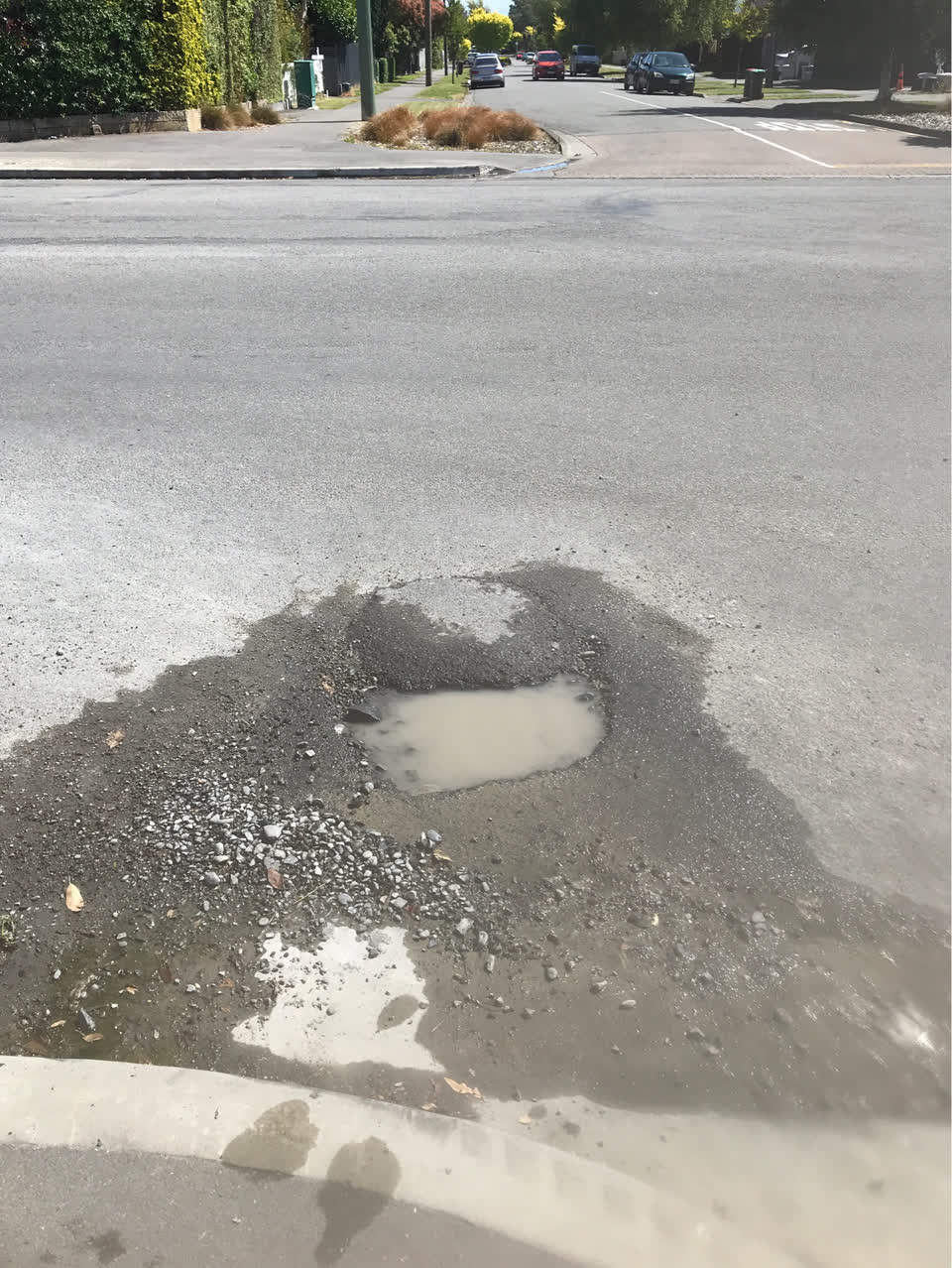 The photograph attached to this water supply report