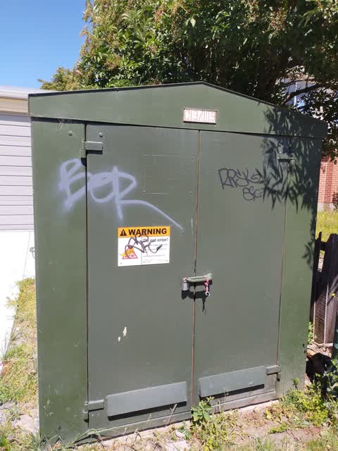 Graffiti, a report photo