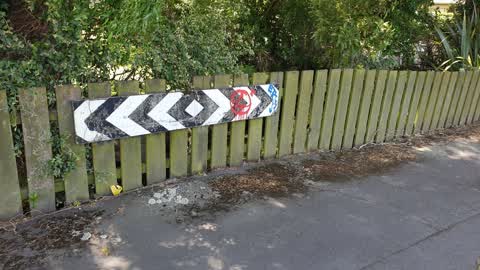 Graffiti, a report photo