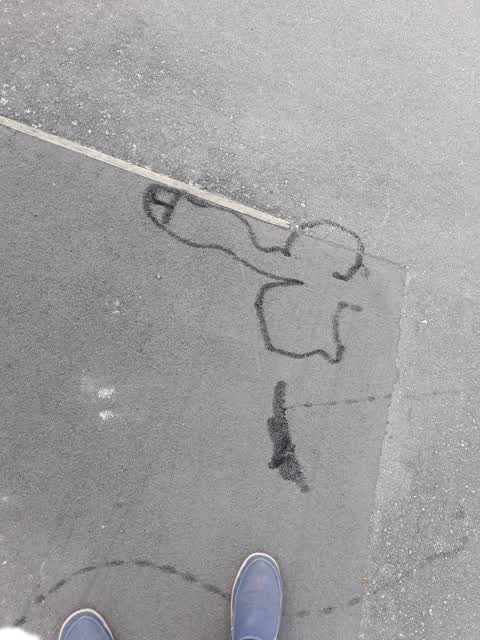 Graffiti, a report photo