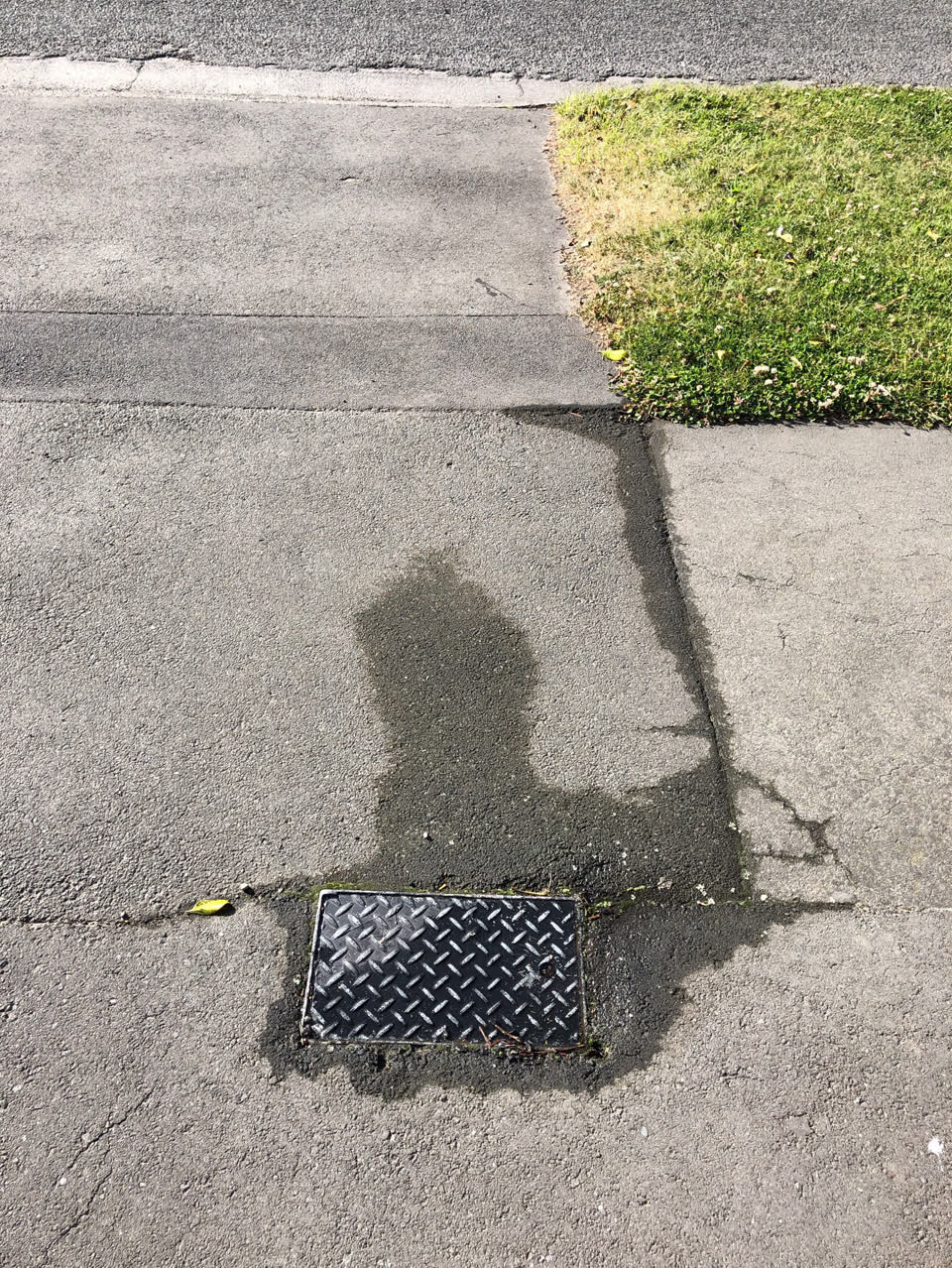 The photograph attached to this water supply report