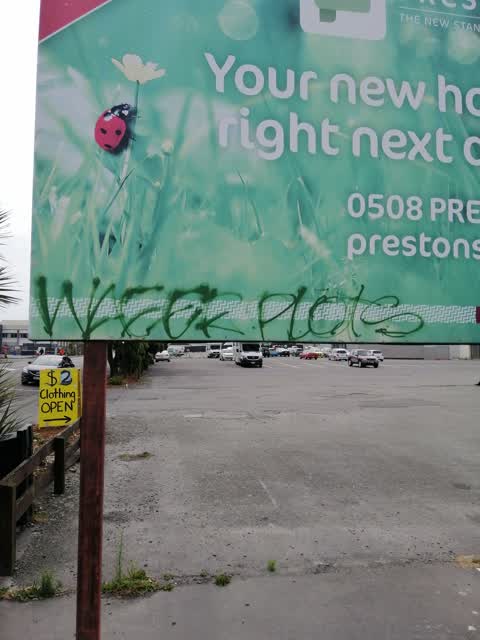 Graffiti — a report photo