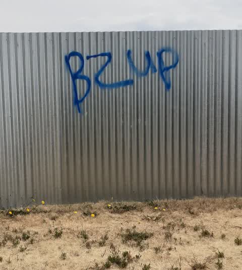 Graffiti, a report photo