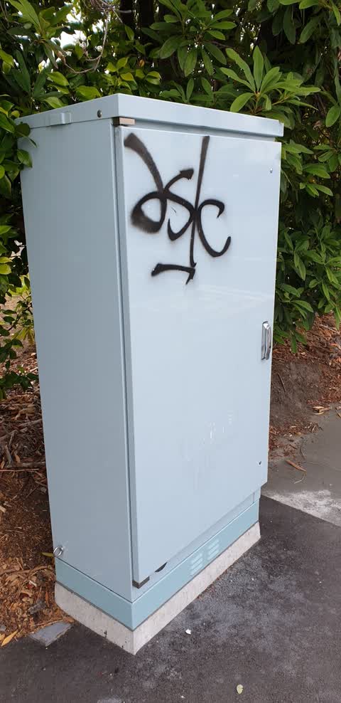 Graffiti, a report photo