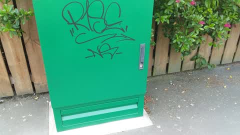 Graffiti, a report photo
