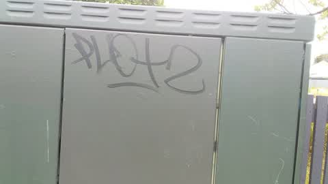Graffiti, a report photo