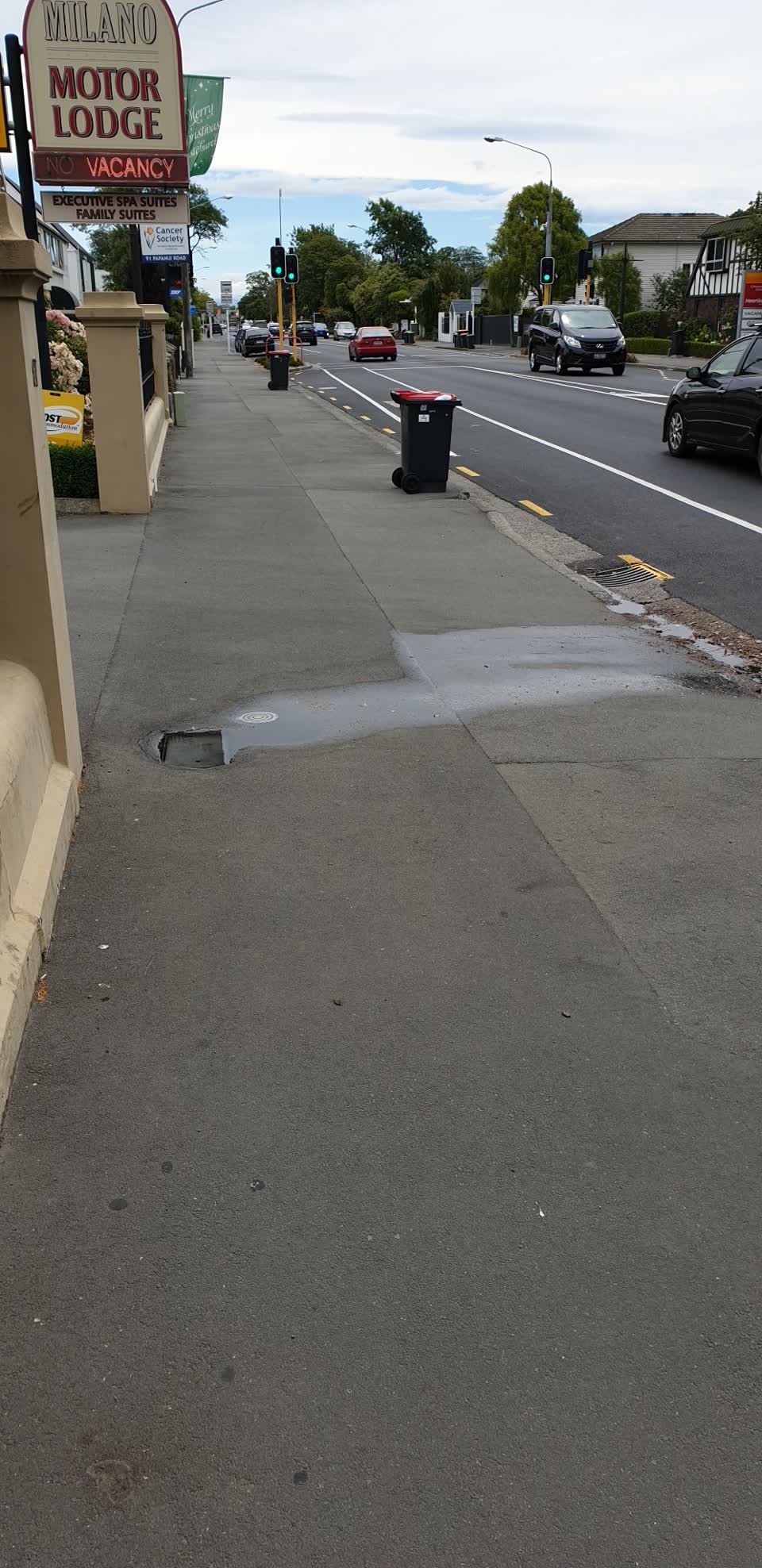 The photograph attached to this water supply report
