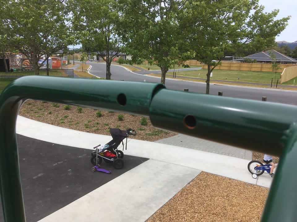 The photograph attached to this parks report