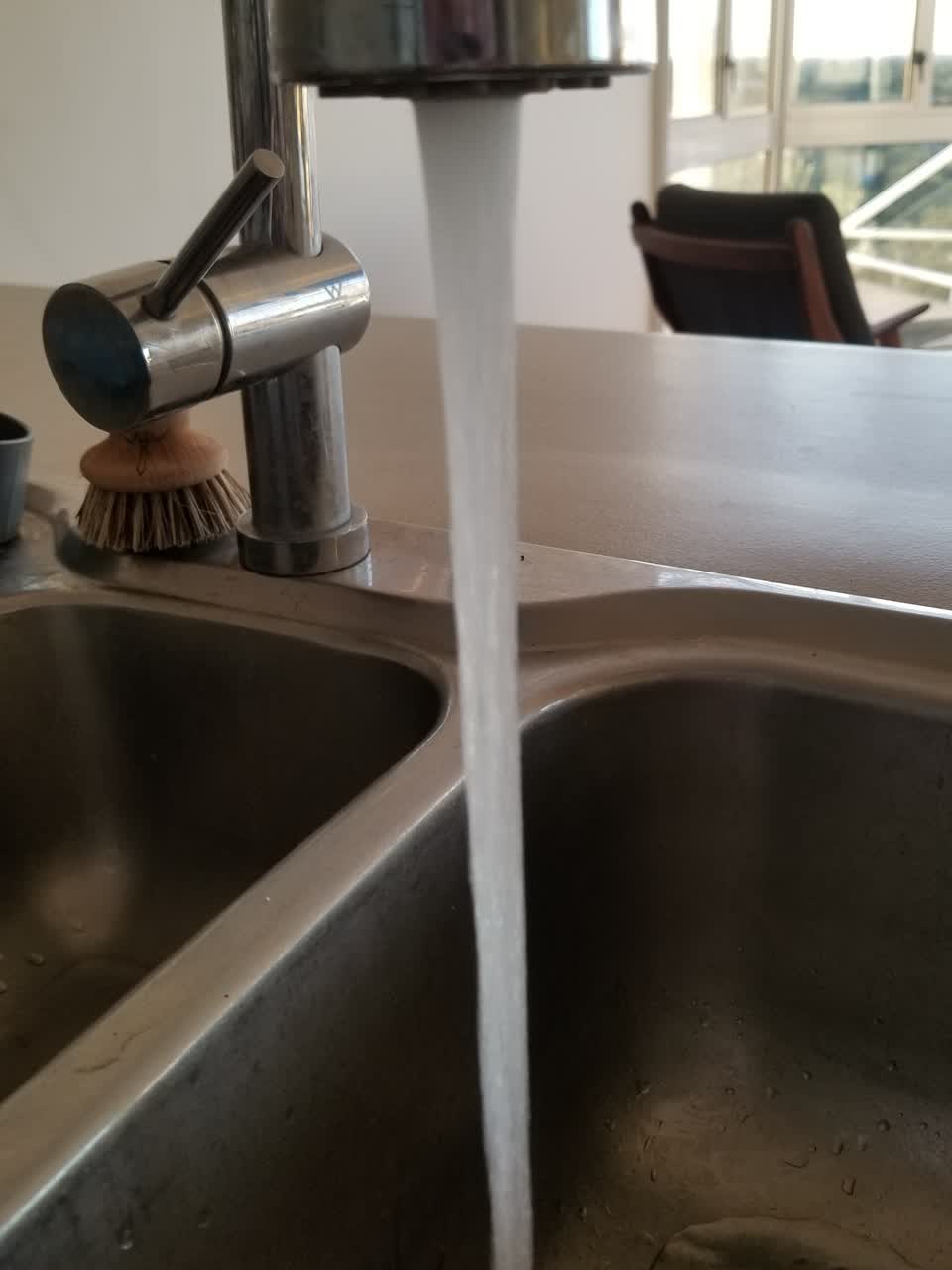 The photograph attached to this water supply report
