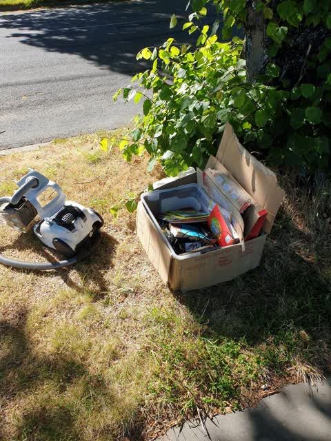 Rubbish/Recycling — a report photo