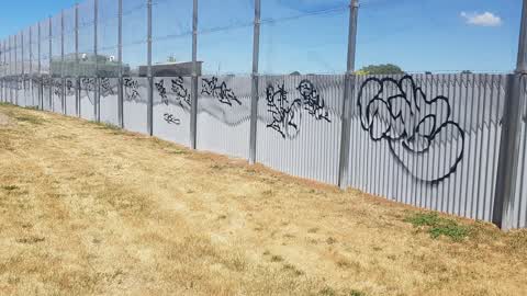 Graffiti, a report photo