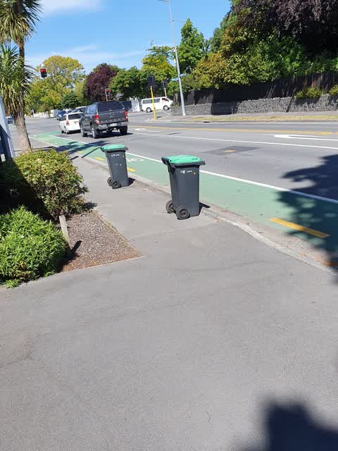 Rubbish/Recycling, a report photo