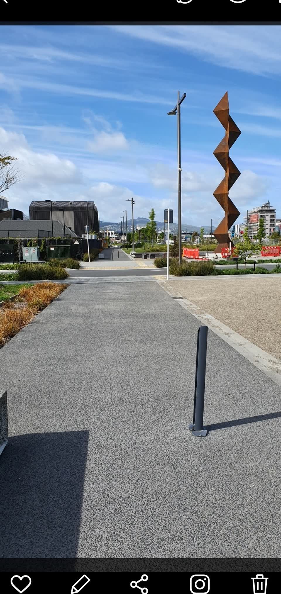The photograph attached to this parks report