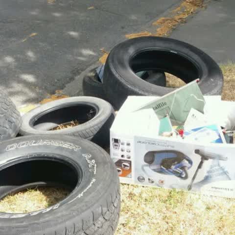 Rubbish/Recycling — a report photo