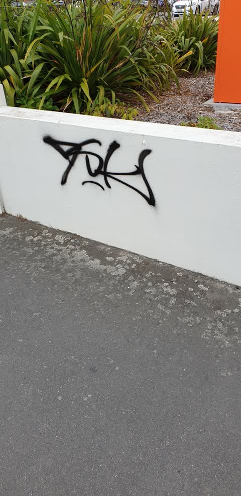 Graffiti, a report photo