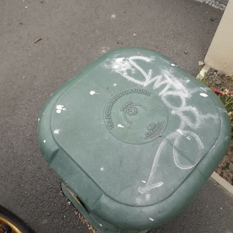Graffiti, a report photo
