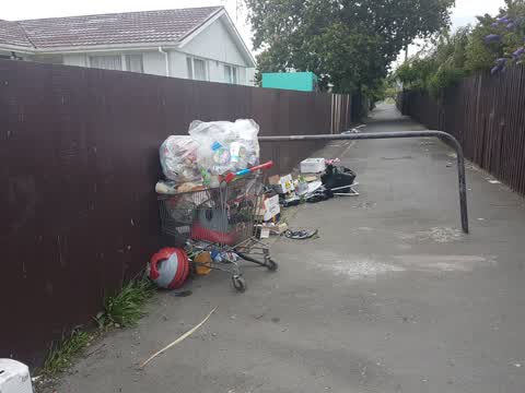 Rubbish/Recycling — a report photo