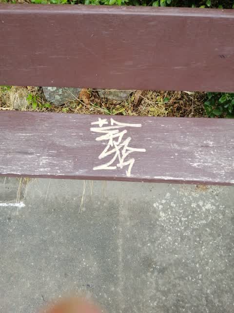 Graffiti, a report photo