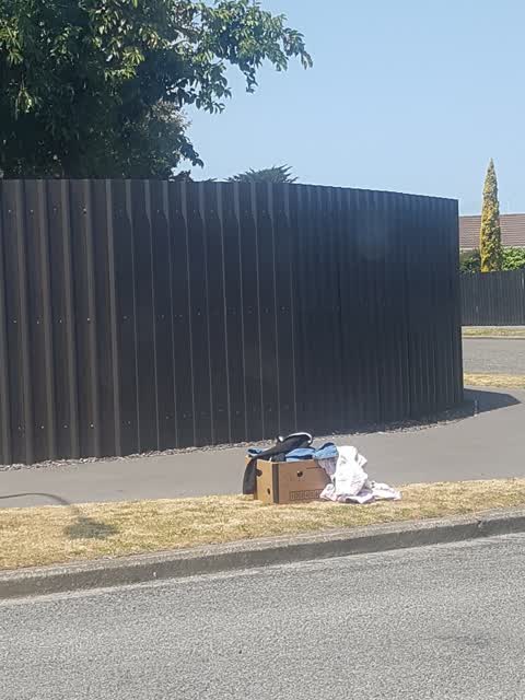 Rubbish/Recycling, a report photo