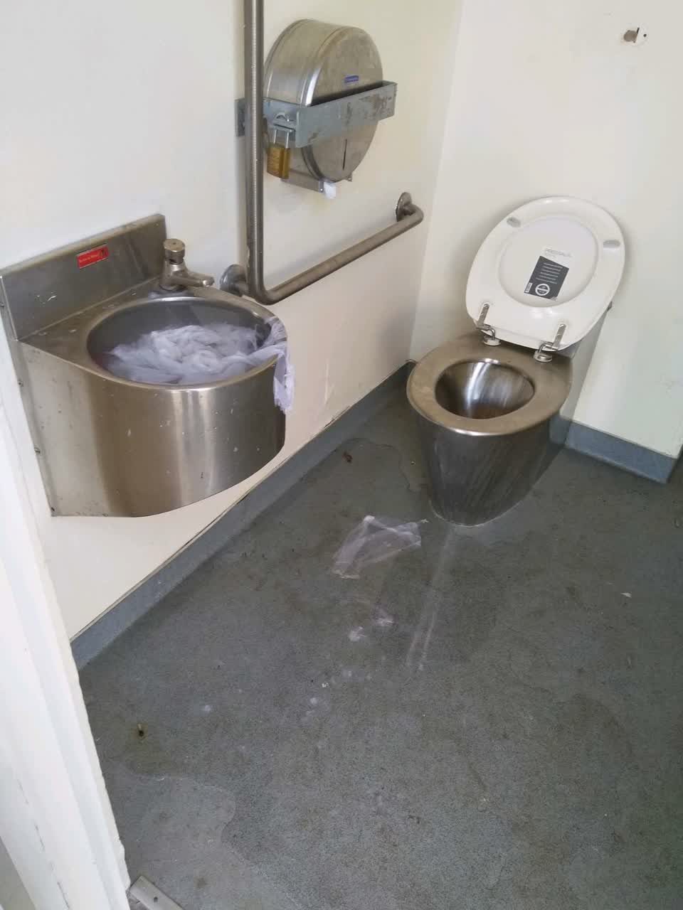 The photograph attached to this wastewater/stormwater report