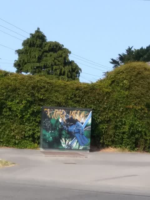 Graffiti, a report photo