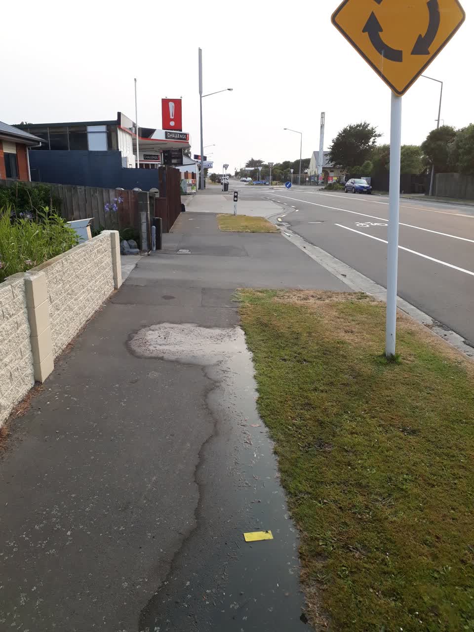 The photograph attached to this water supply report