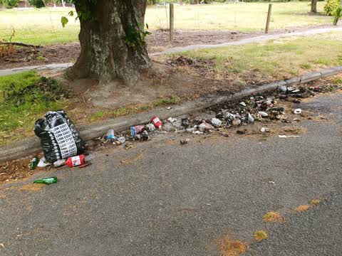Rubbish/Recycling — a report photo