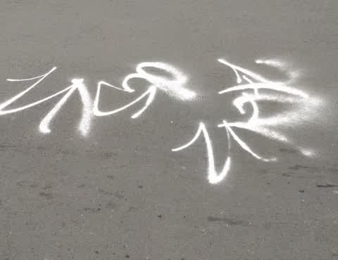 Graffiti, a report photo