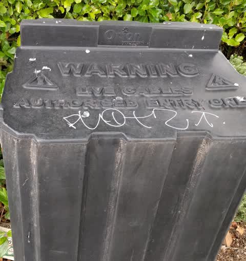 Graffiti, a report photo