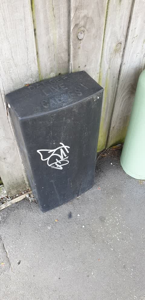 Graffiti, a report photo