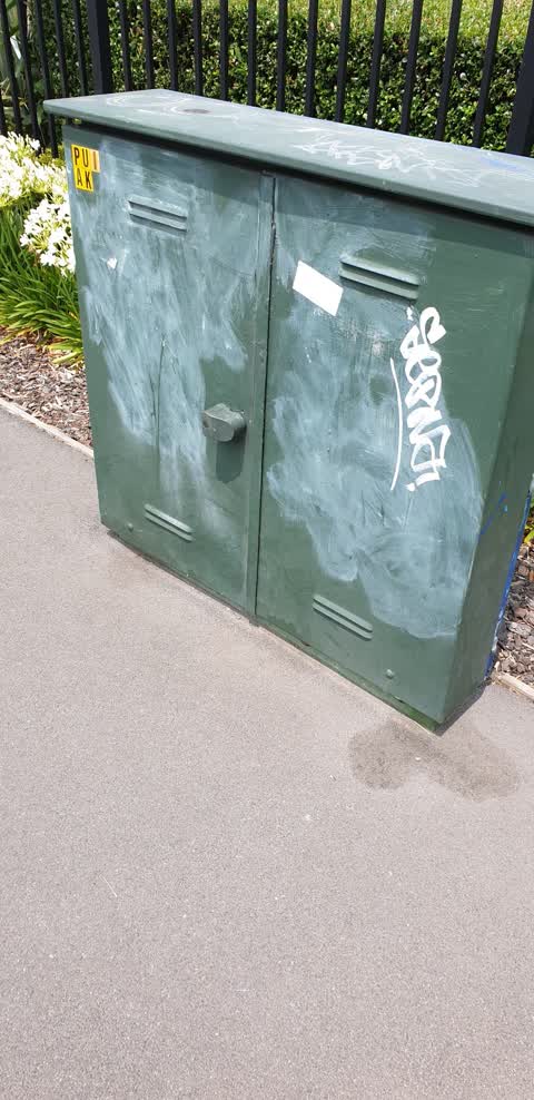 Graffiti, a report photo