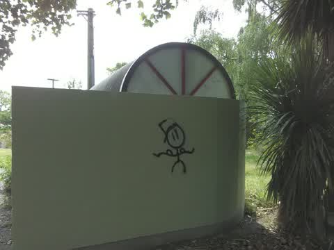 Graffiti, a report photo