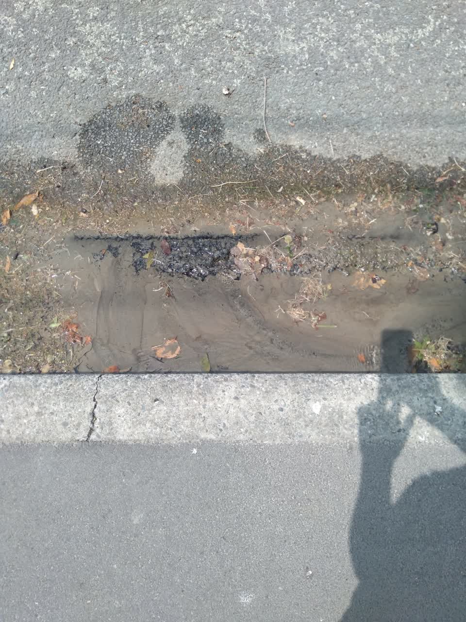 The photograph attached to this wastewater/stormwater report