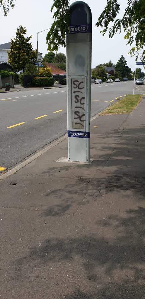 Graffiti, a report photo