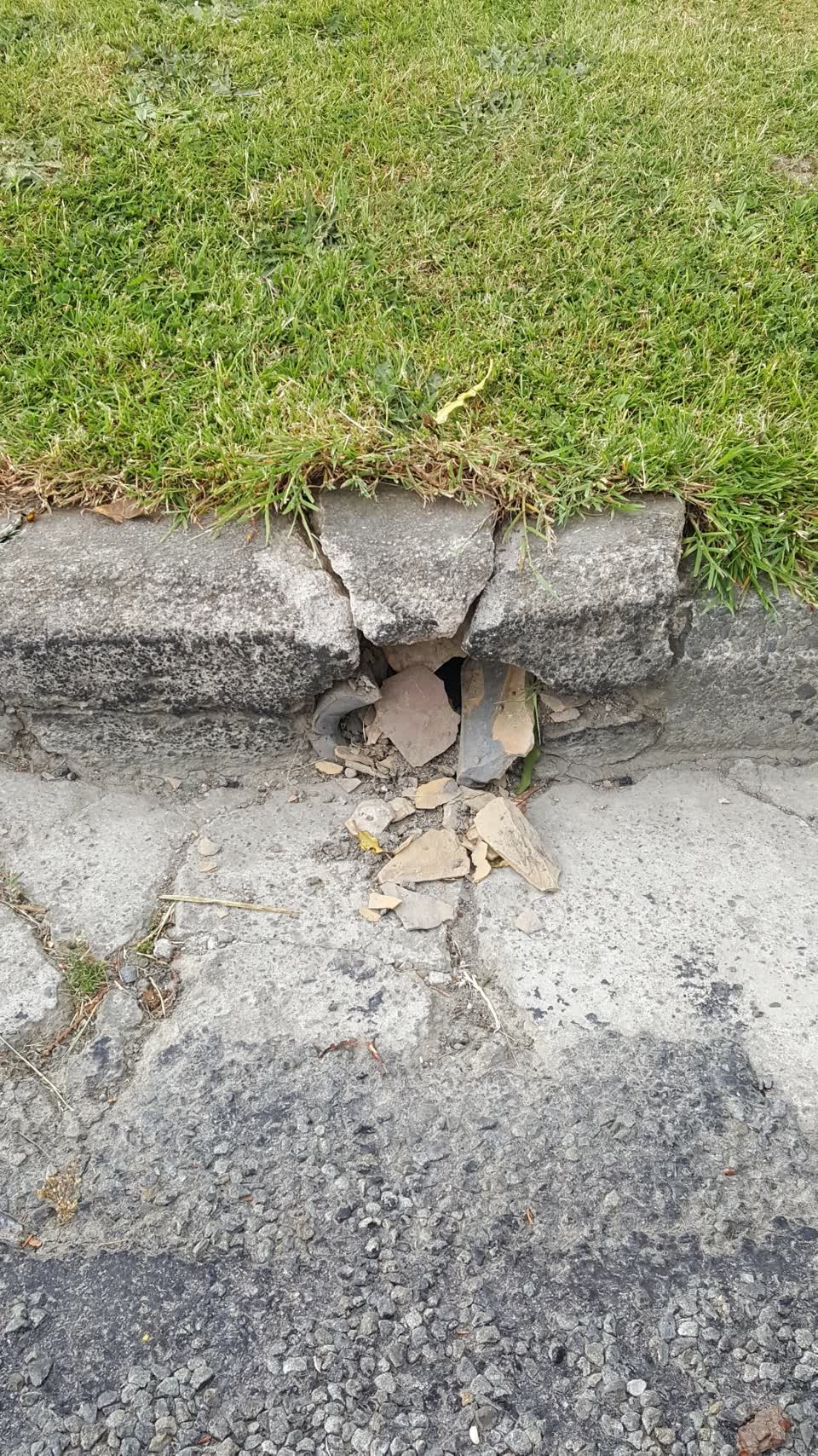 The photograph attached to this wastewater/stormwater report