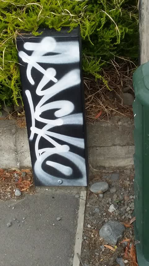 Graffiti, a report photo
