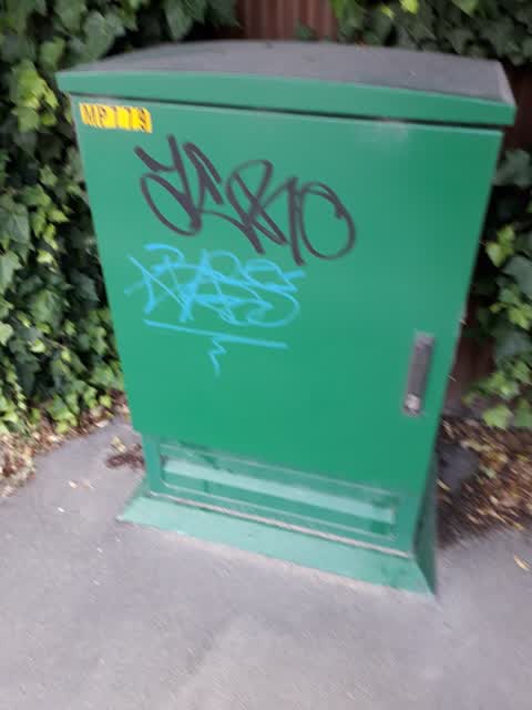 Graffiti, a report photo
