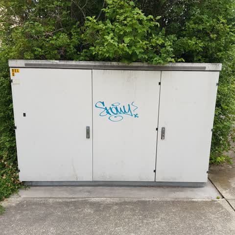 Graffiti, a report photo
