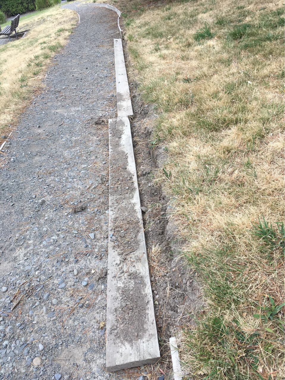 The photograph attached to this parks report