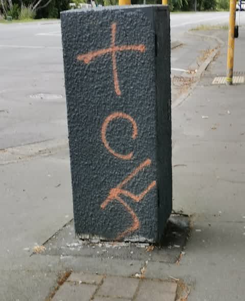 Graffiti, a report photo